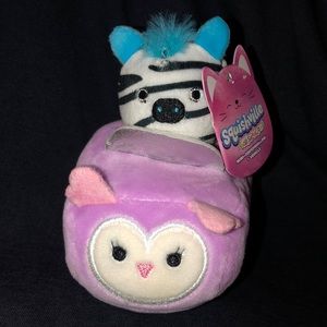Squishville Mini Squishmallow and Vehicle